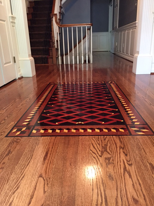 Borders Medallions Hardwood